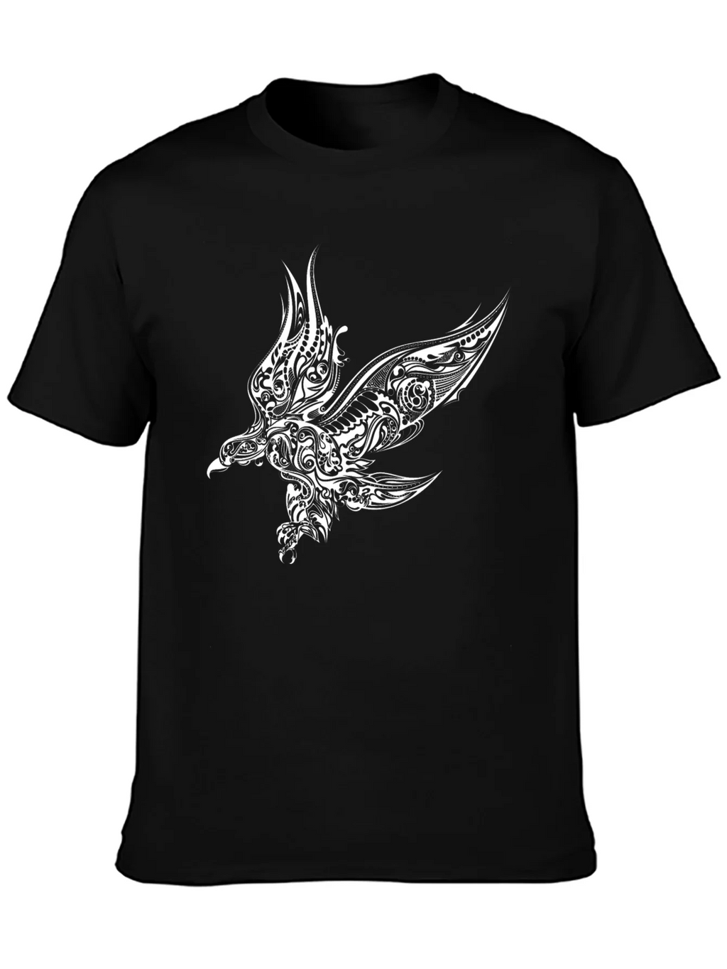 Black Eagle Print T-Shirt product image 3