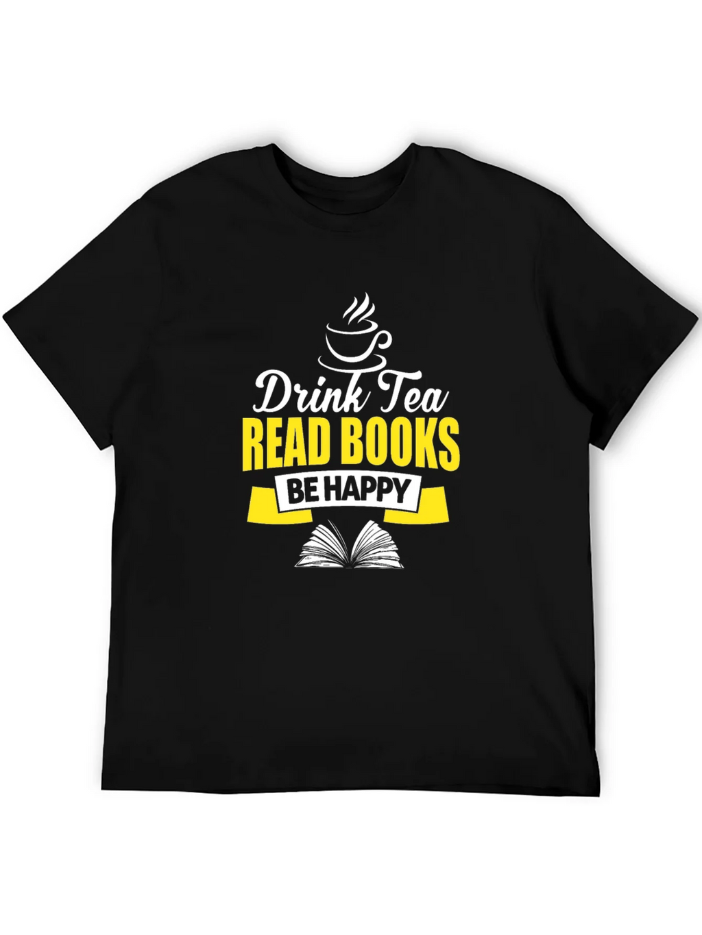 Drink Tea Read Books Graphic Tee product image 2