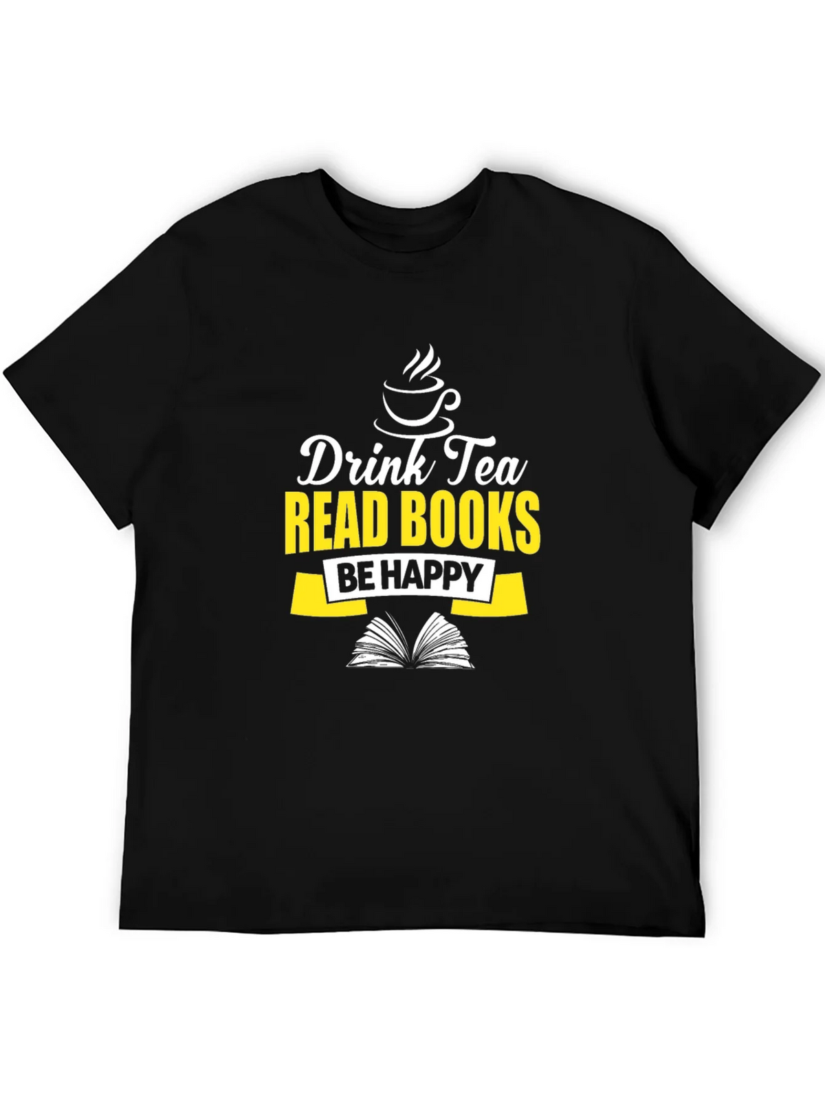 Drink Tea Read Books Graphic Tee product image 2