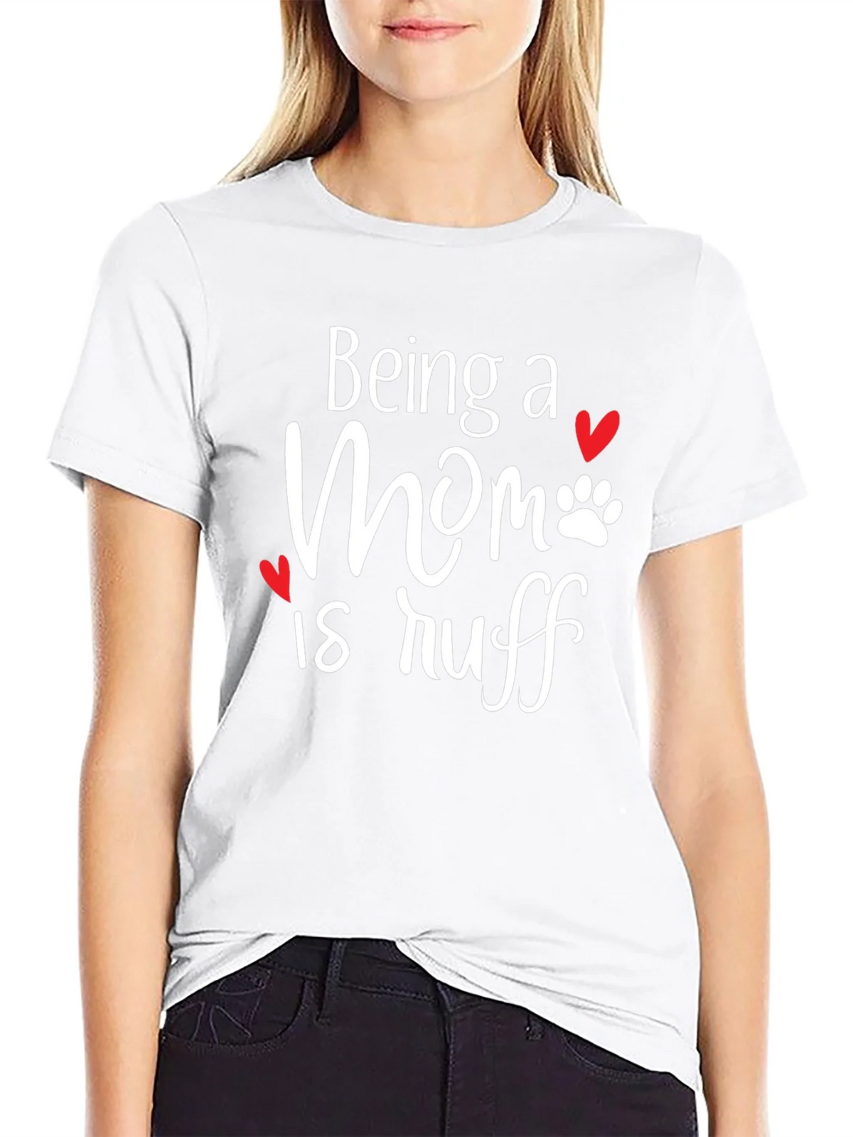 Being a Mom is Ruff T-Shirt product image 8