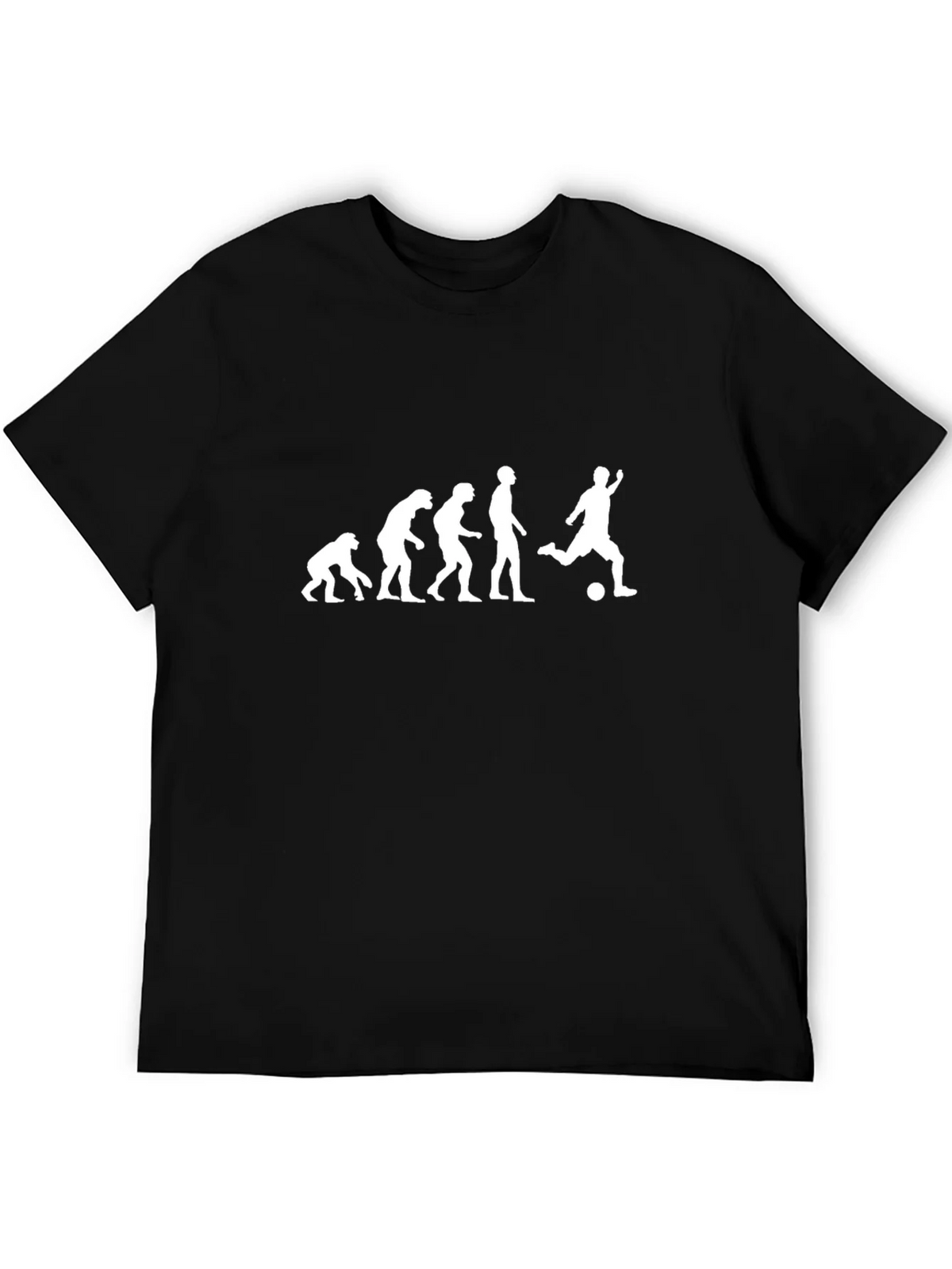 Soccer Evolution Graphic Tee - Black T-Shirt product image 5