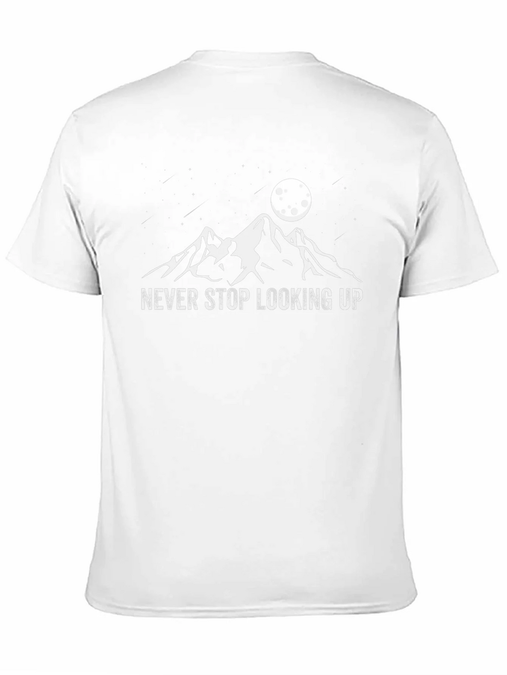 Never Stop Looking Up Black T-Shirt product image 10