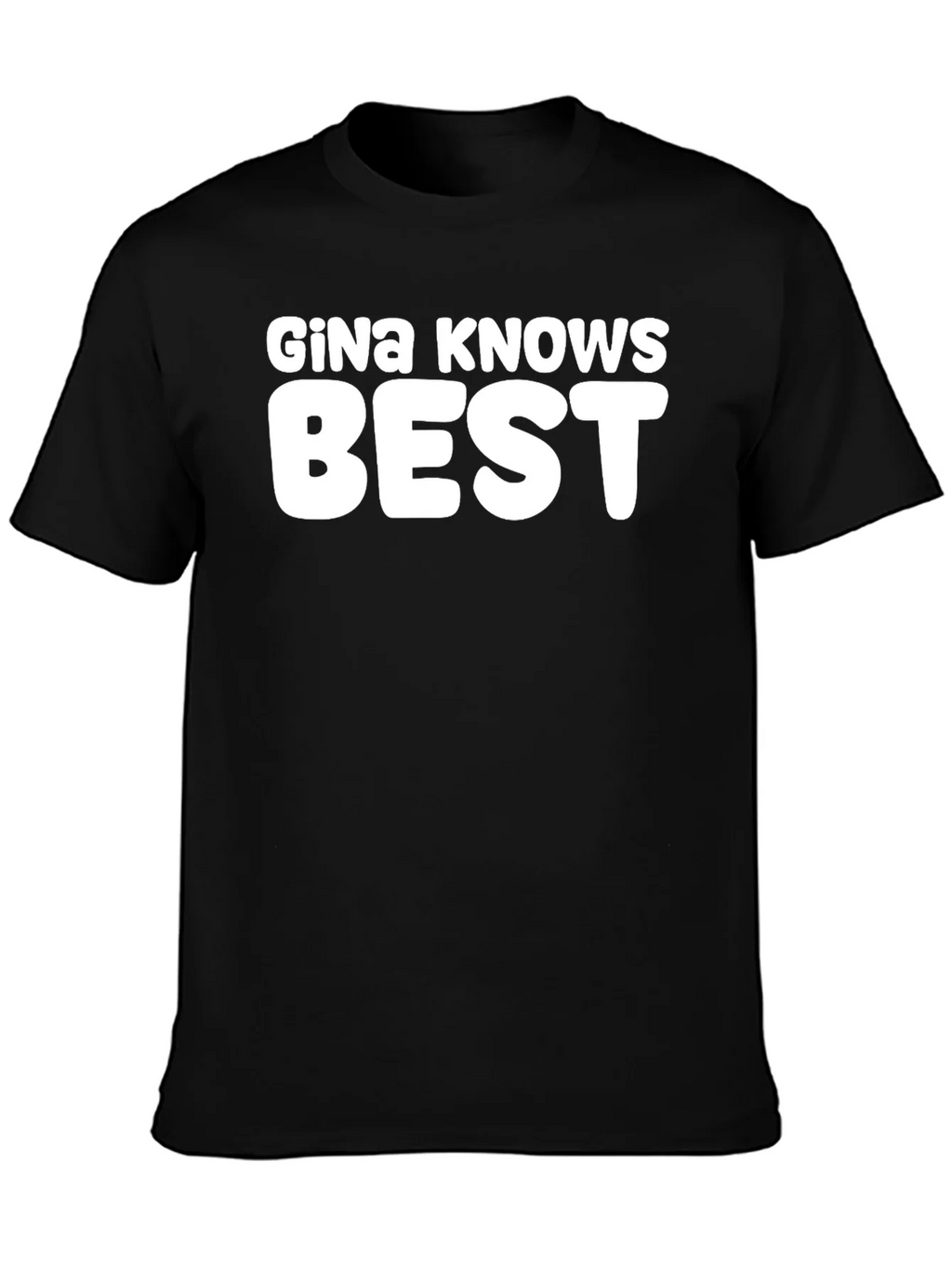 Gina Knows Best Black Graphic Tee product image 3