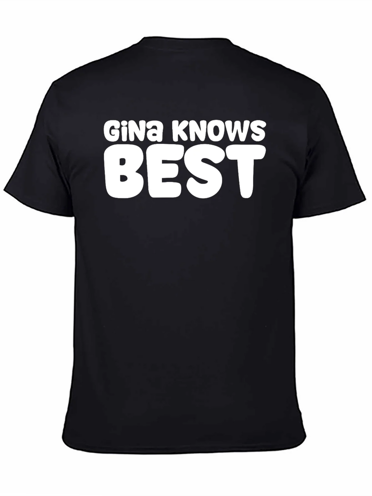 Gina Knows Best Black Graphic Tee product image 4