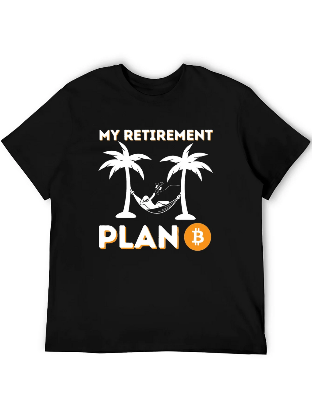 Bitcoin Retirement Plan Graphic T-Shirt product image 5