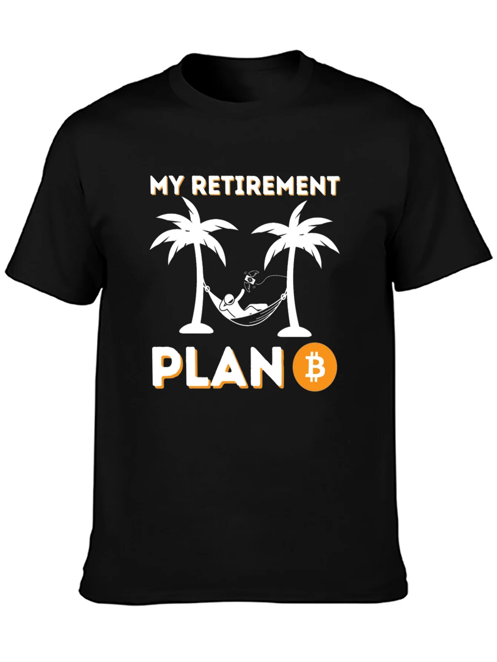 Bitcoin Retirement Plan Graphic T-Shirt product image 3