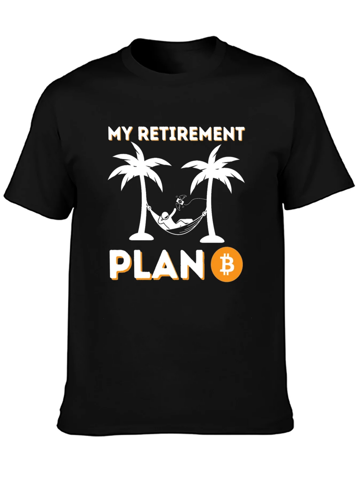 Bitcoin Retirement Plan Graphic T-Shirt product image 3