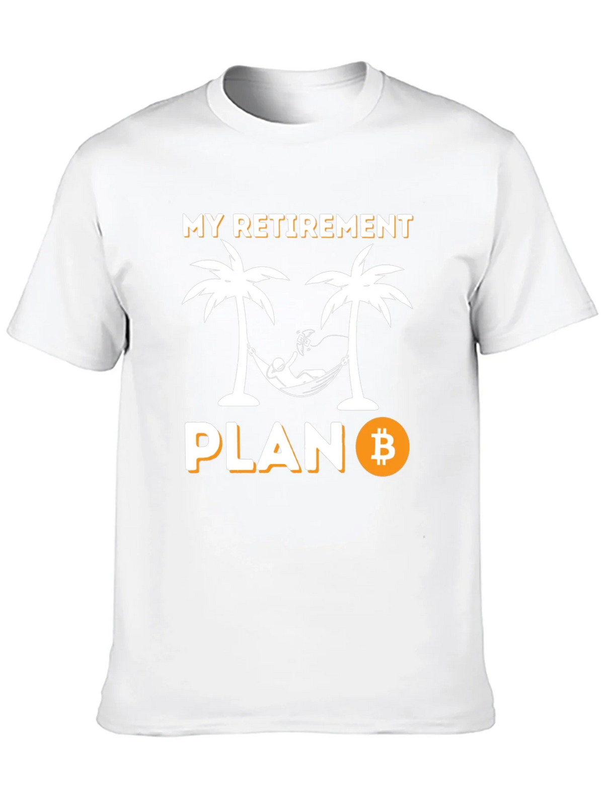 Bitcoin Retirement Plan Graphic T-Shirt product image 9