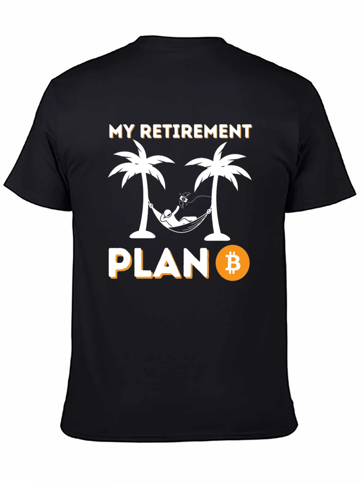 Bitcoin Retirement Plan Graphic T-Shirt product image 4