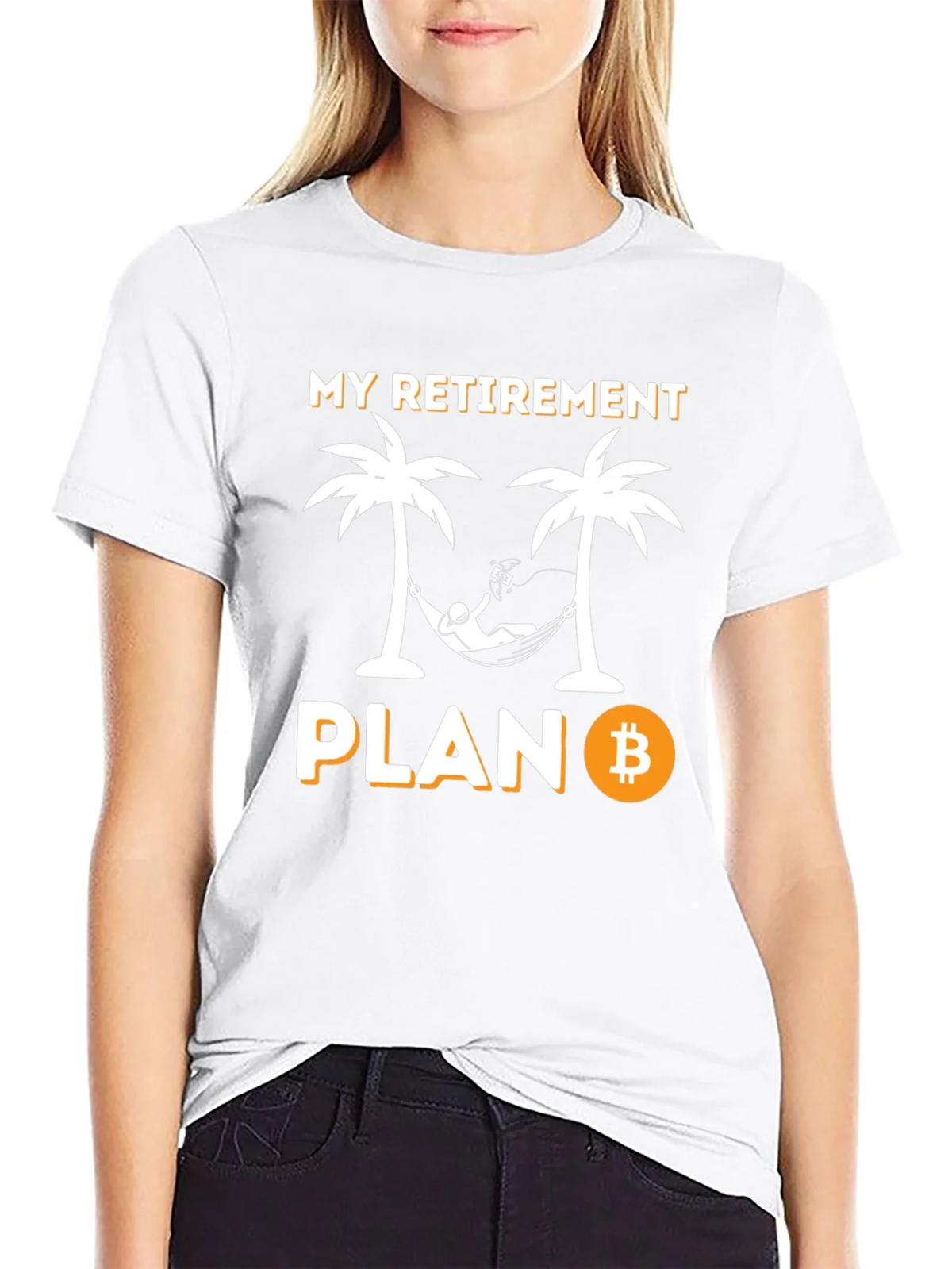Bitcoin Retirement Plan Graphic T-Shirt product image 8