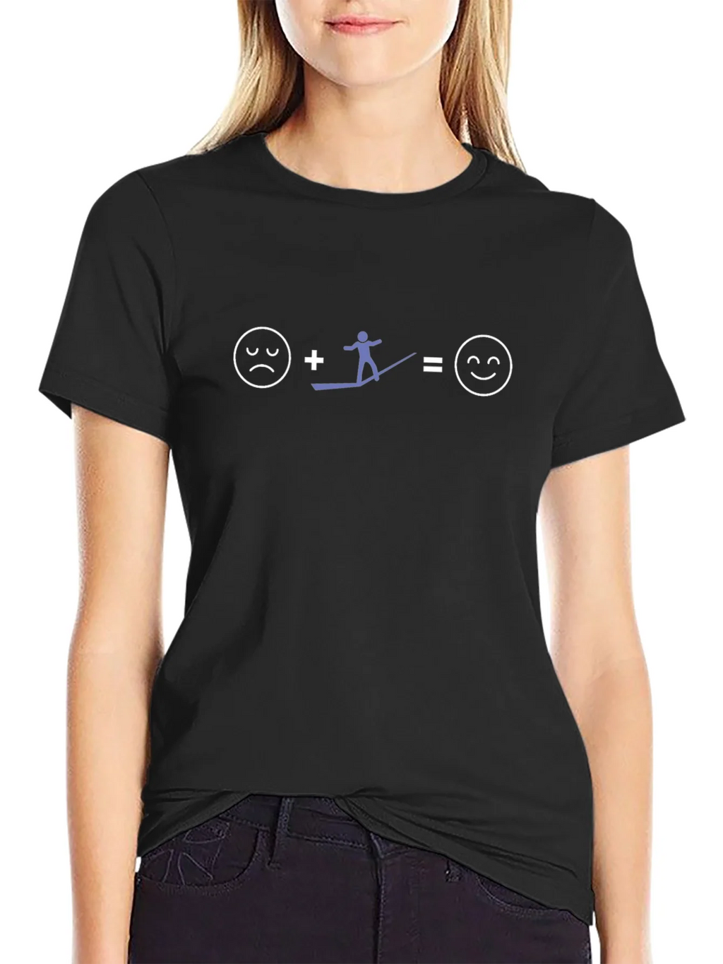 Slackline Equals Happiness T-Shirt product image 2
