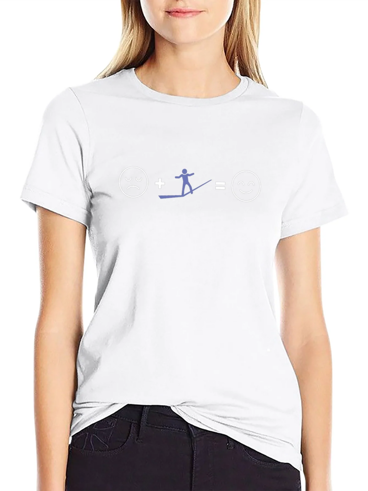 Slackline Equals Happiness T-Shirt product image 8