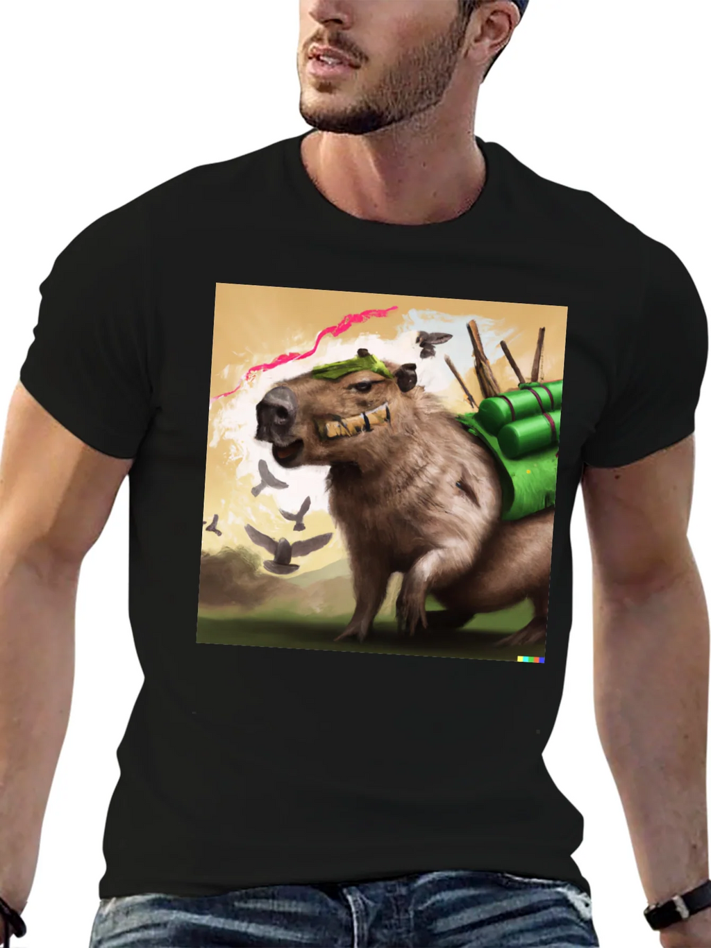Capybara T-Shirt Funny Animal Tee product image 2