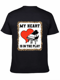 Piano Heart T-Shirt - Music Lover Tee product image 1