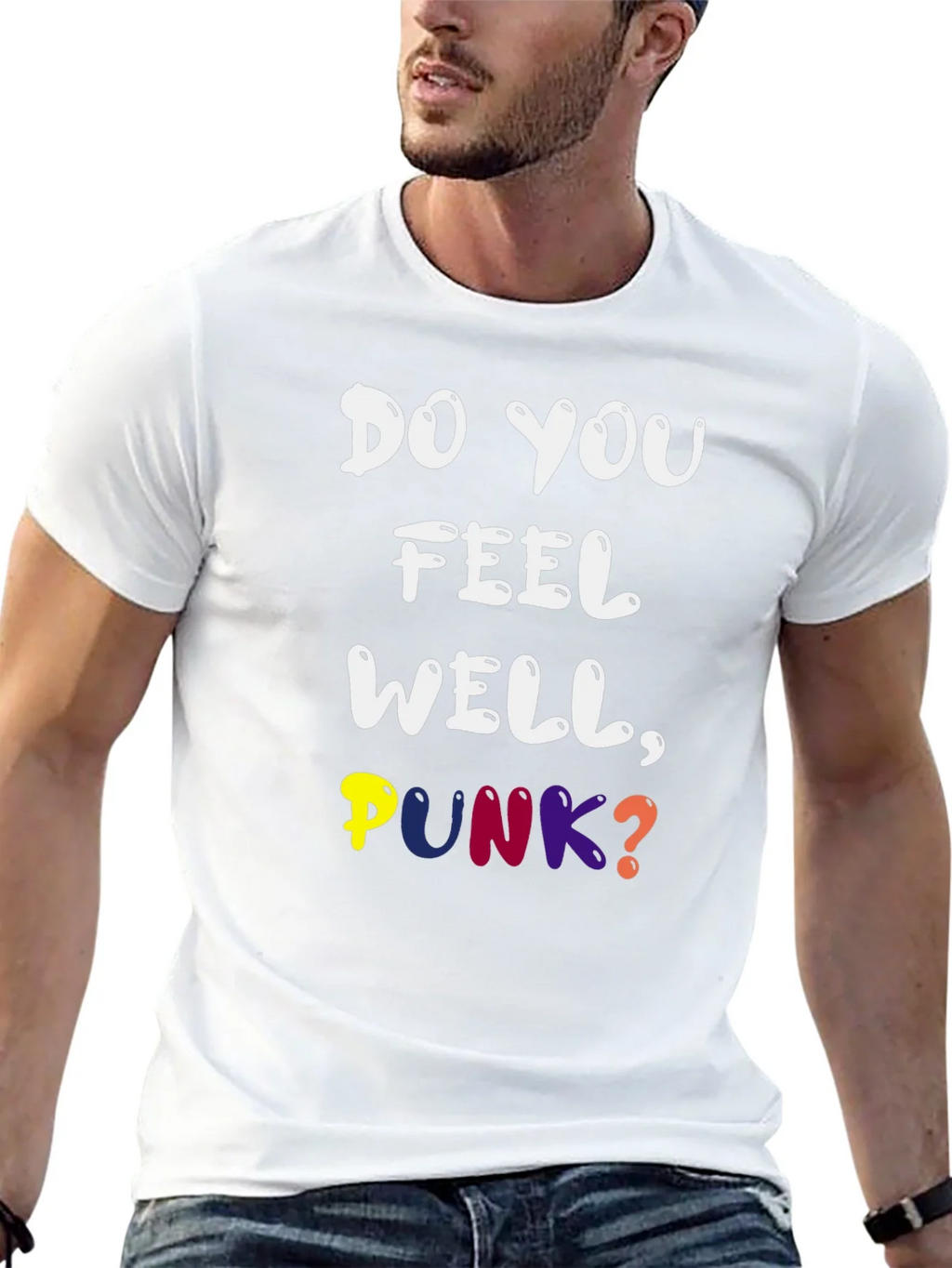 Do You Feel Well Punk? Graphic Tee product image 12