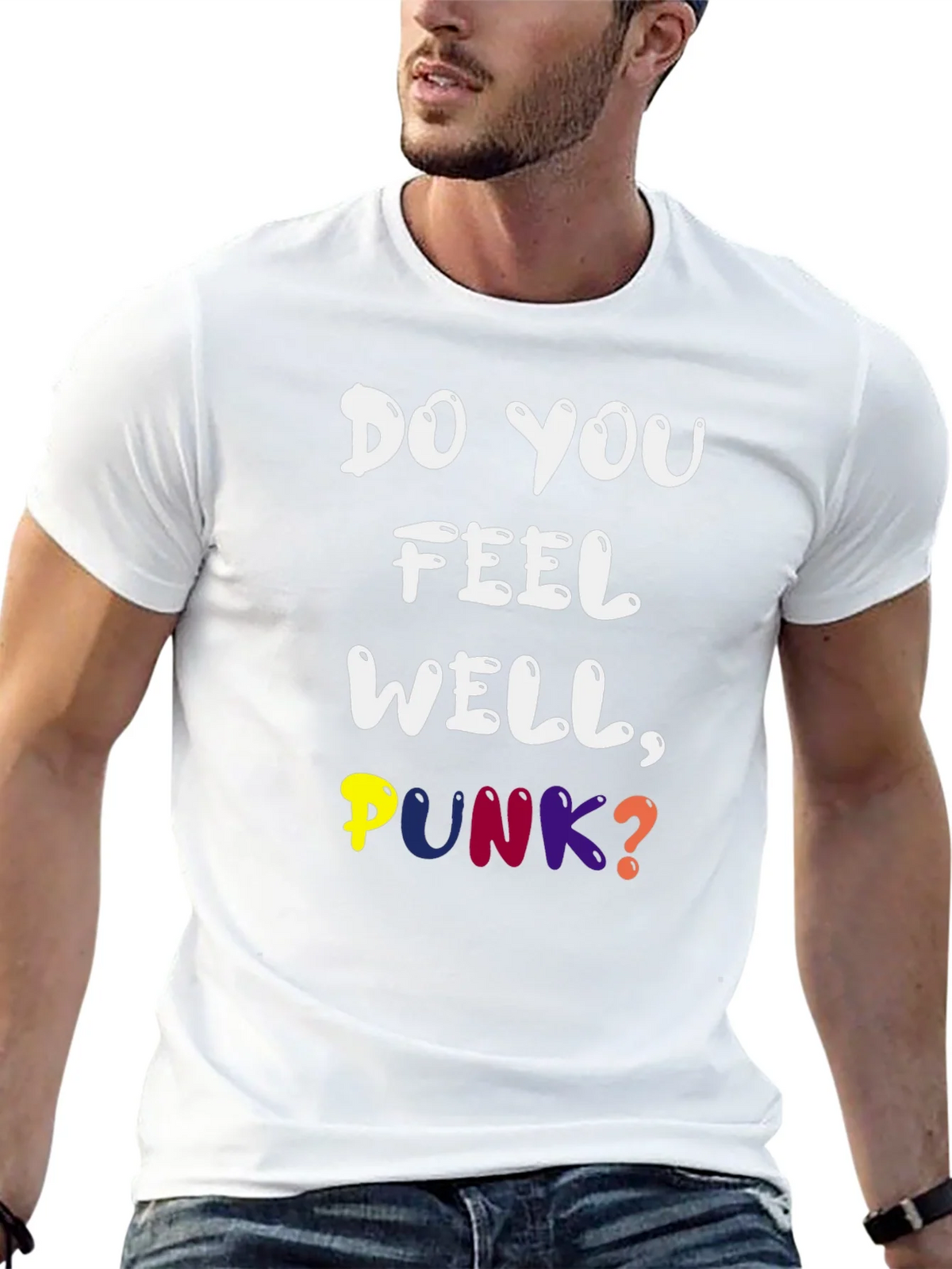 Do You Feel Well Punk? Graphic Tee product image 12