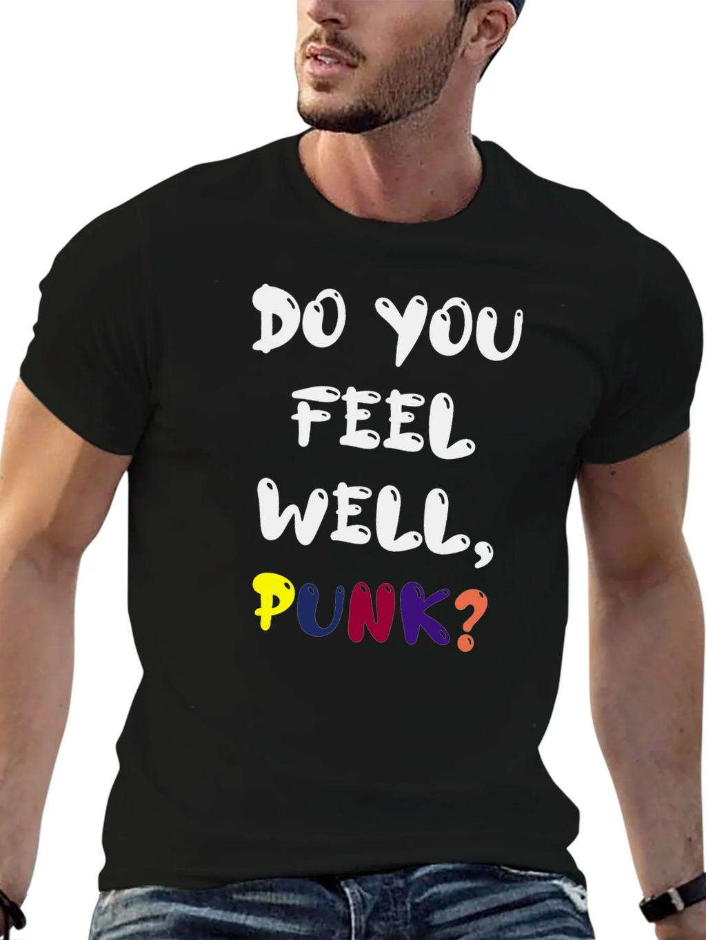 Do You Feel Well Punk? Graphic Tee product image 6
