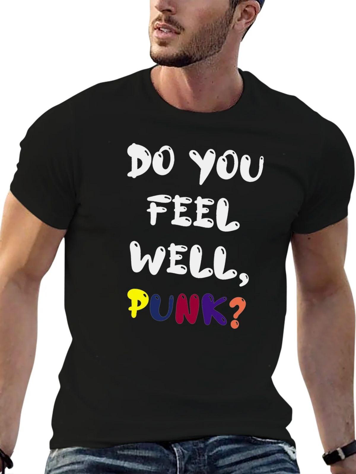 Do You Feel Well Punk? Graphic Tee product image 6