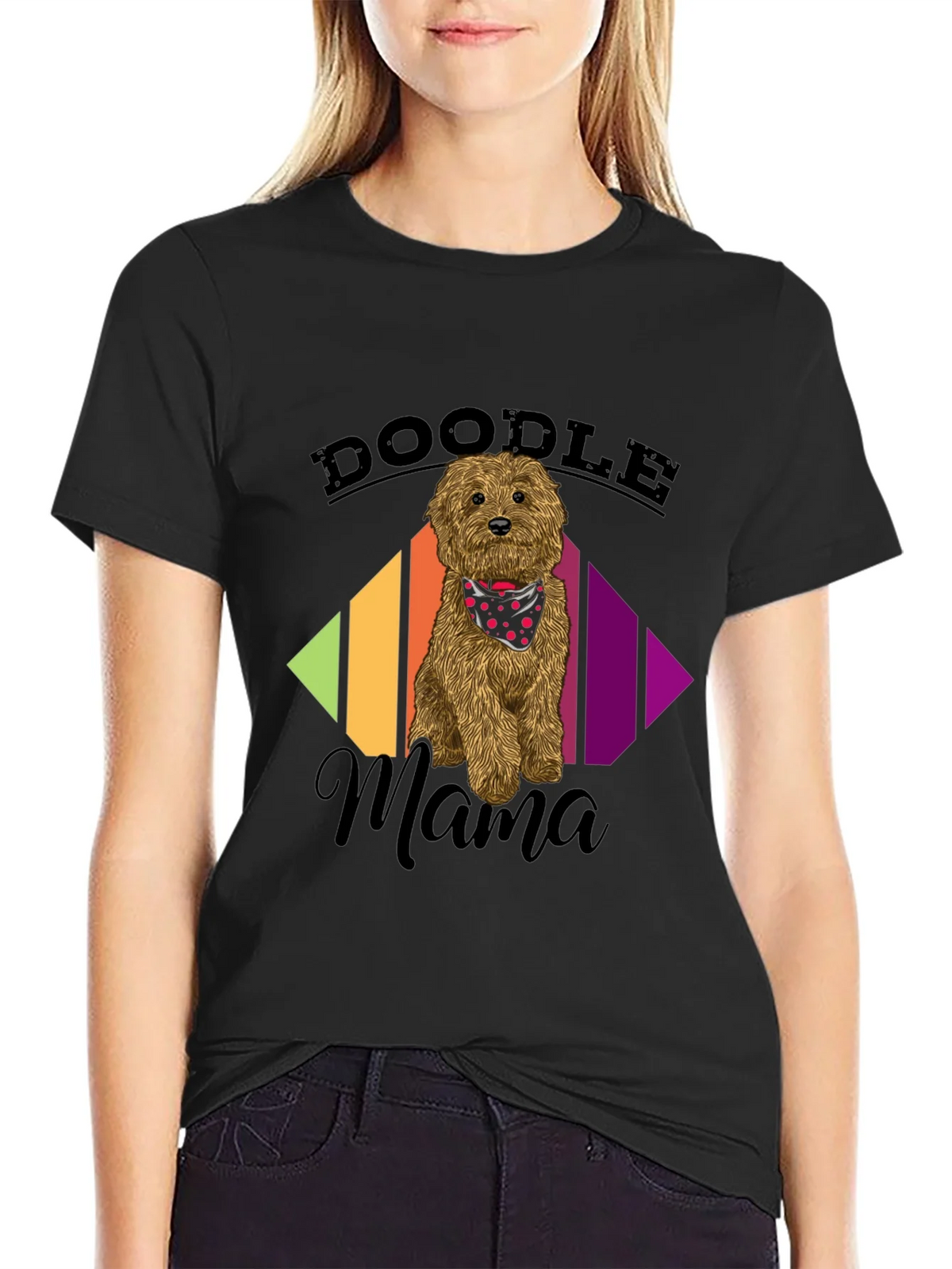 Doodle Mama Dog Lover T-Shirt product image 2