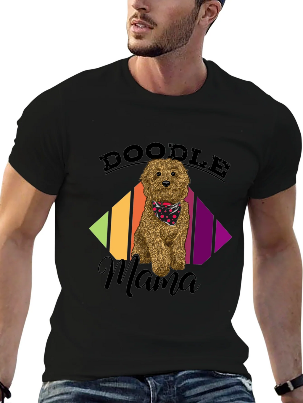 Doodle Mama Dog Lover T-Shirt product image 6