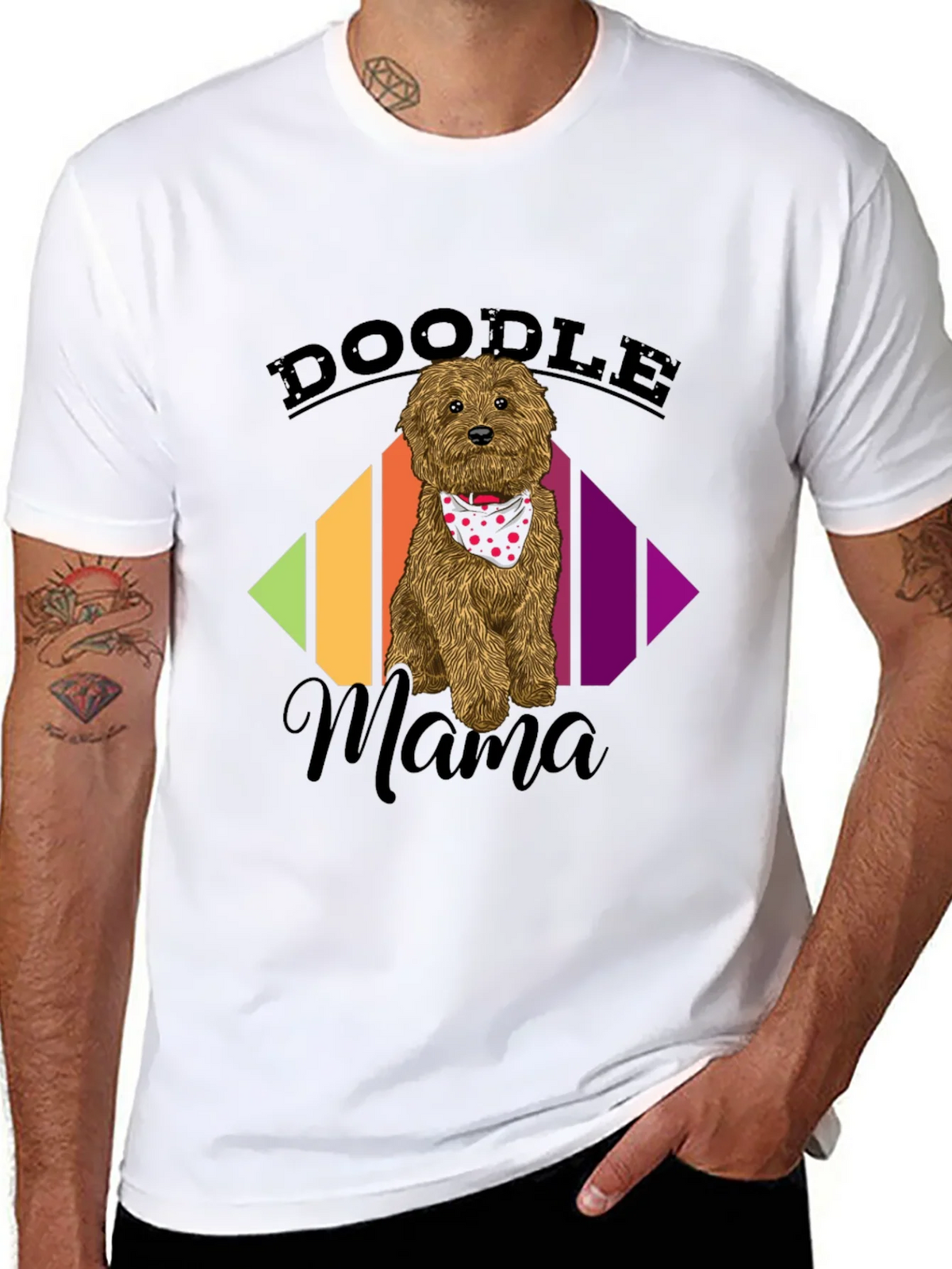 Doodle Mama Dog Lover T-Shirt product image 7