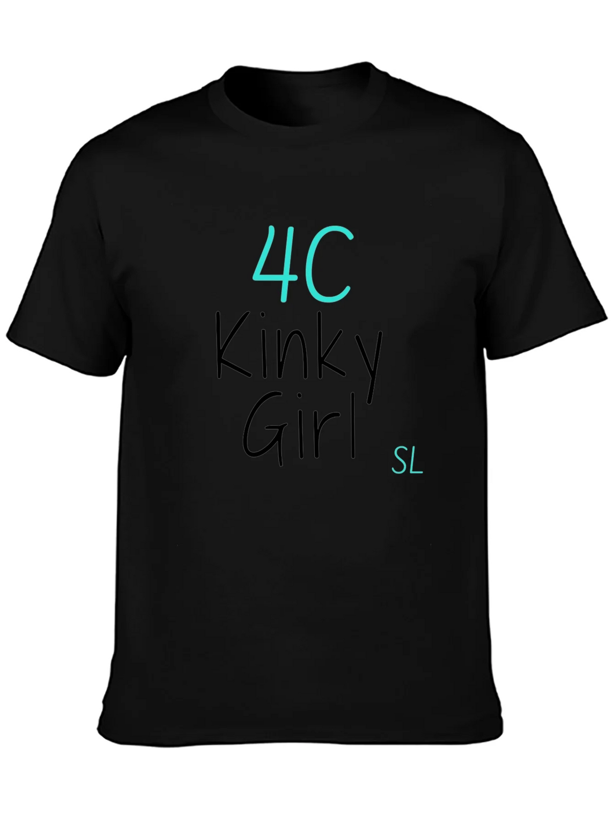 4C Kinky Girl SL Black T-Shirt product image 3