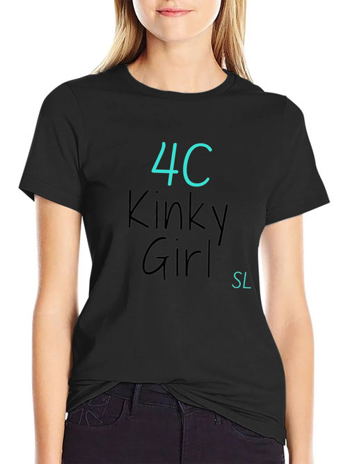 4C Kinky Girl SL Black T-Shirt product image 2