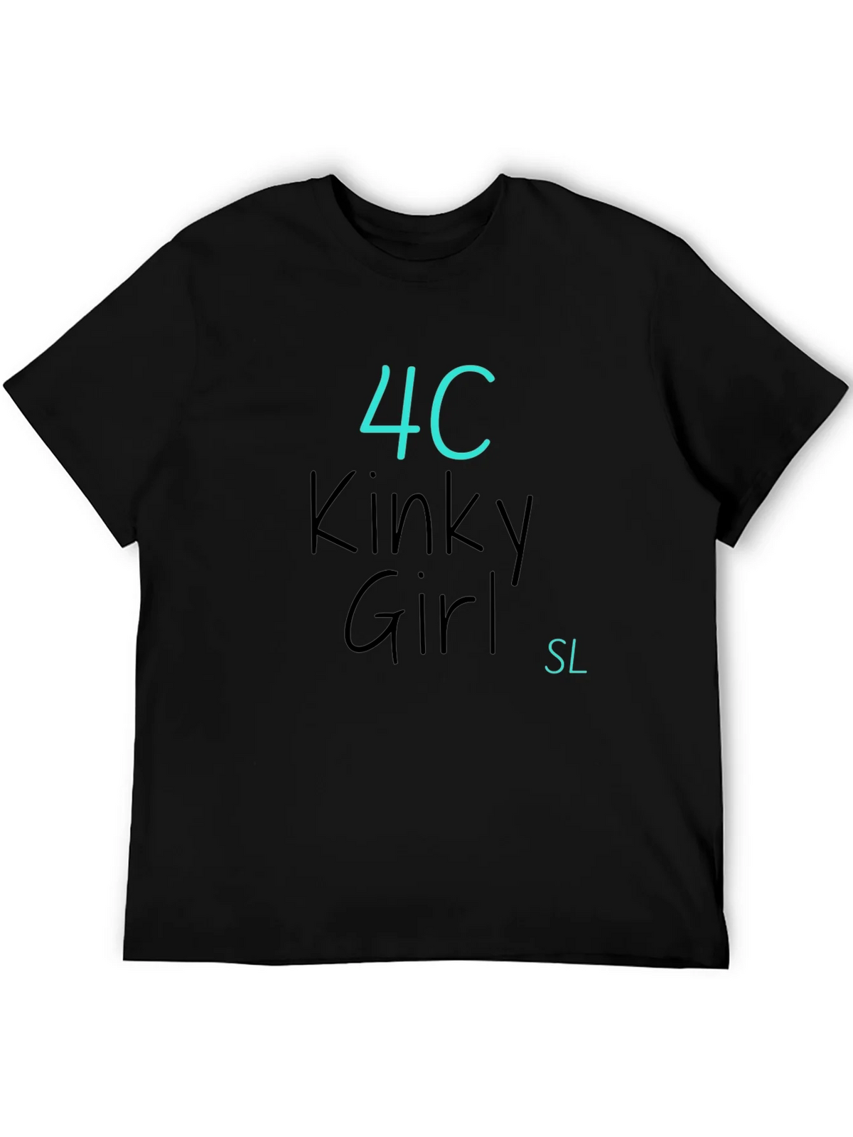 4C Kinky Girl SL Black T-Shirt product image 5