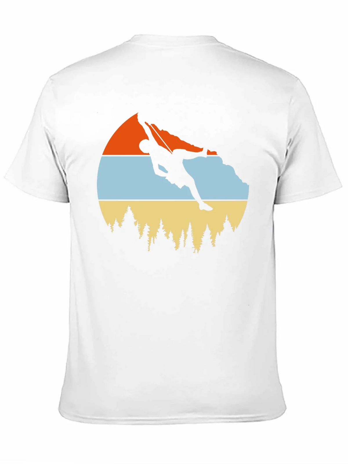 Climbing Graphic Tee - Retro Mountain Design product image 10