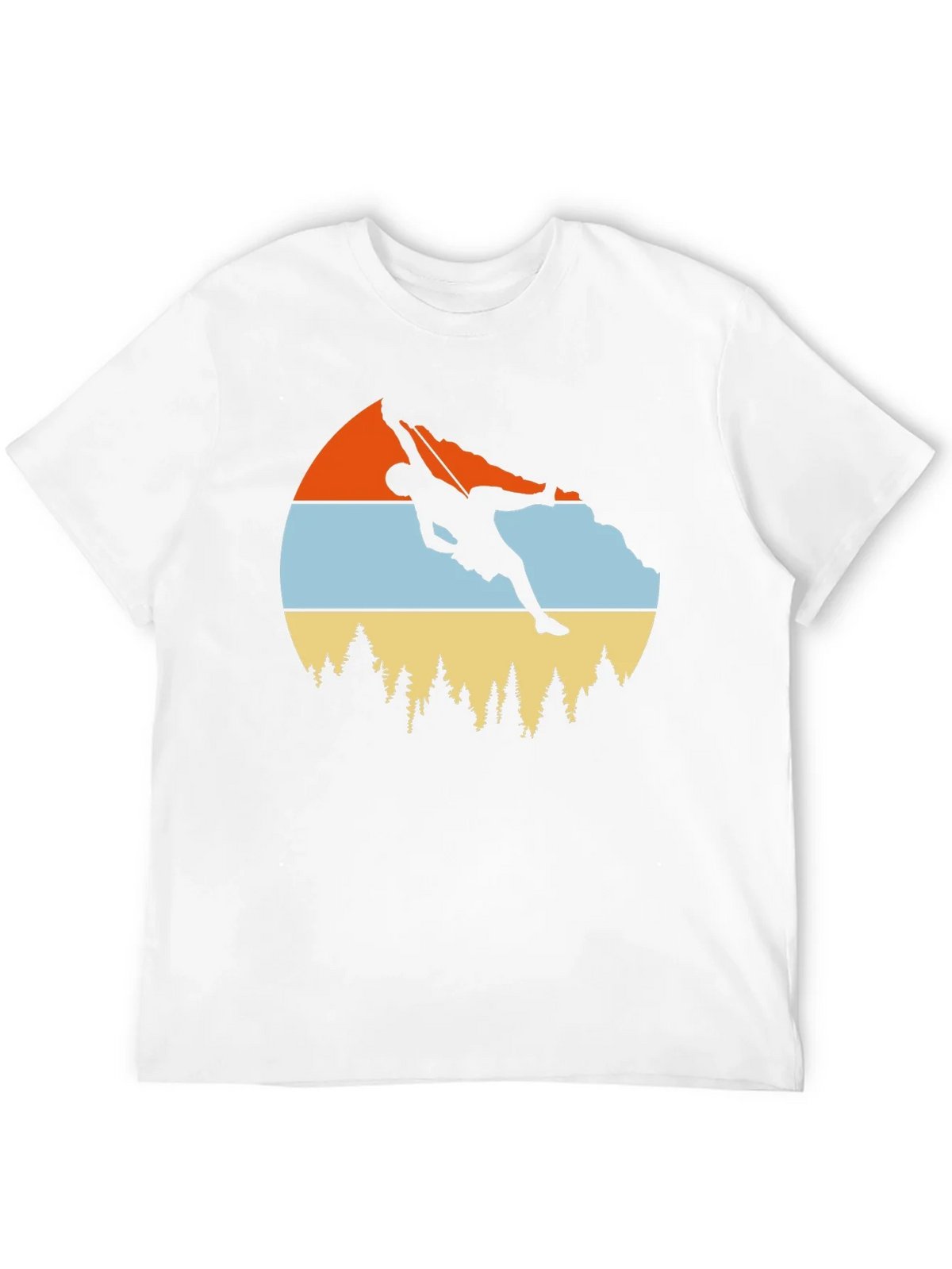 Climbing Graphic Tee - Retro Mountain Design product image 11