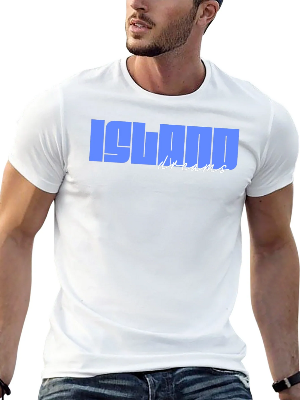 Island Dreams Graphic Print Mens T-Shirt product image 12