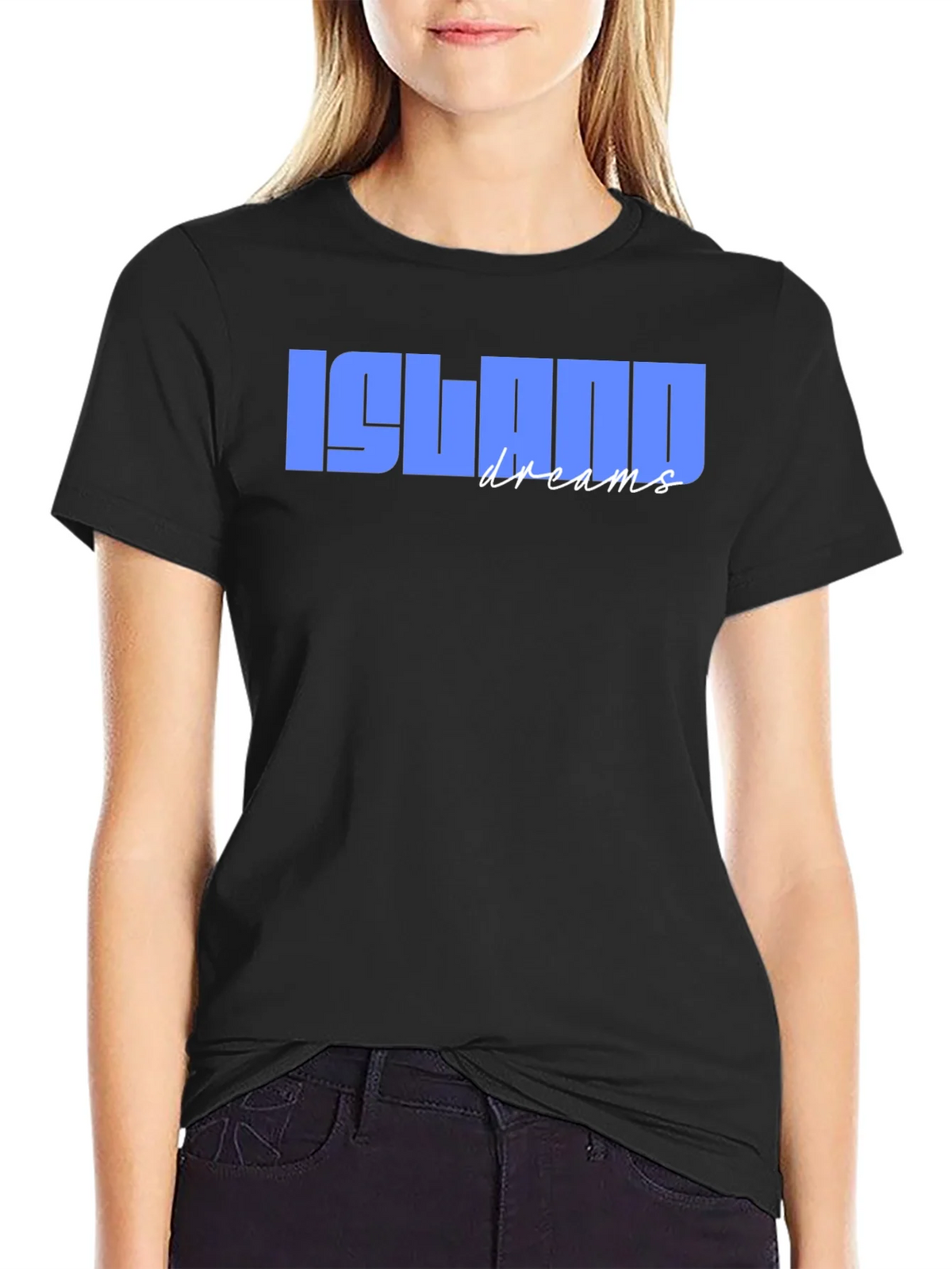 Island Dreams Graphic Print Mens T-Shirt product image 2