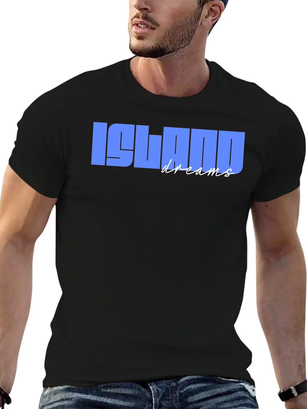 Island Dreams Graphic Print Mens T-Shirt product image 6