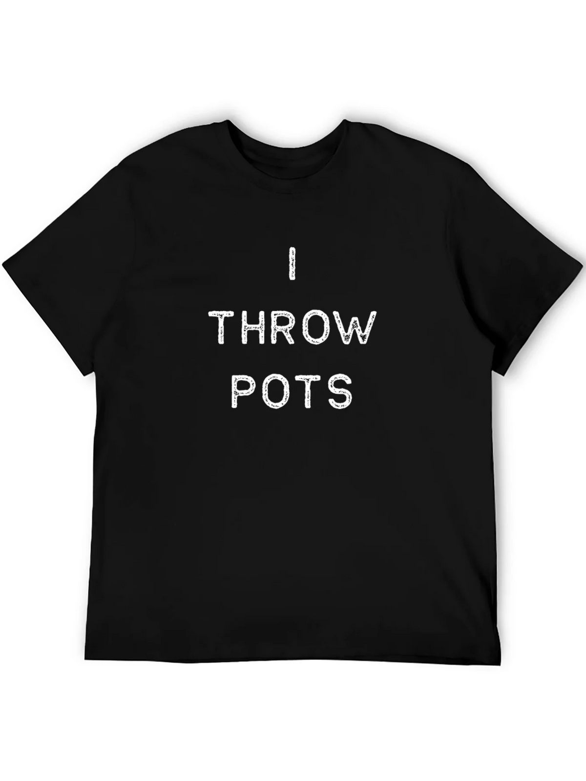 I Throw Pots Black T-Shirt - Funny Pottery Tee product image 4