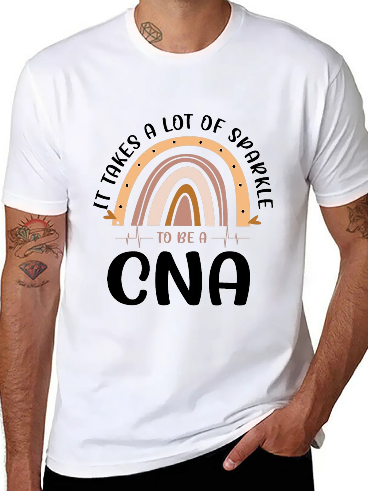 Sparkle CNA Graphic Tee - Certified Nursing Assistant product image 7