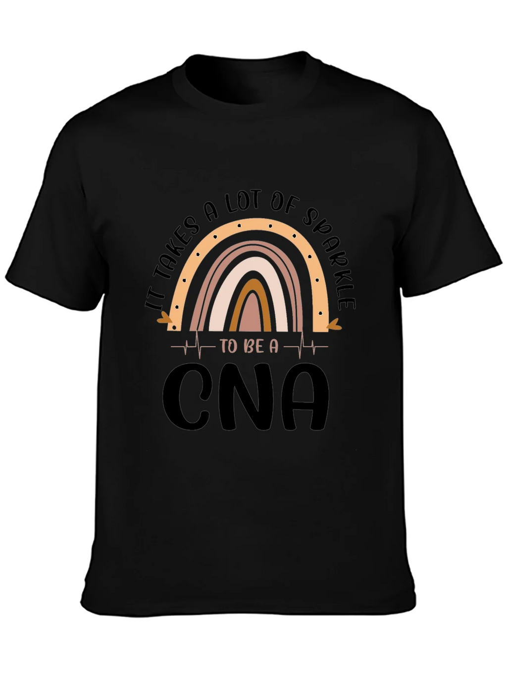 Sparkle CNA Graphic Tee - Certified Nursing Assistant product image 3