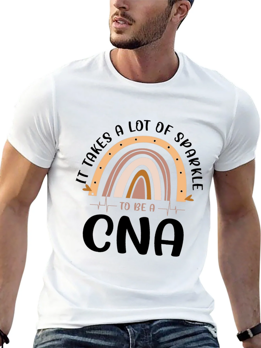 Sparkle CNA Graphic Tee - Certified Nursing Assistant product image 12