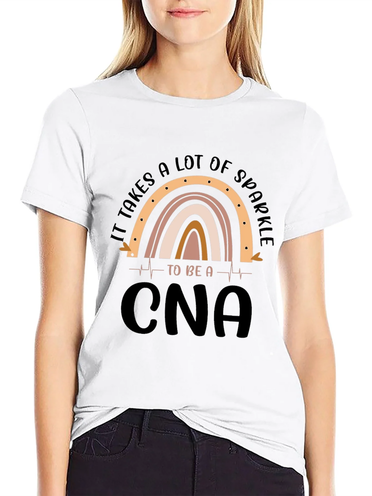 Sparkle CNA Graphic Tee - Certified Nursing Assistant product image 8
