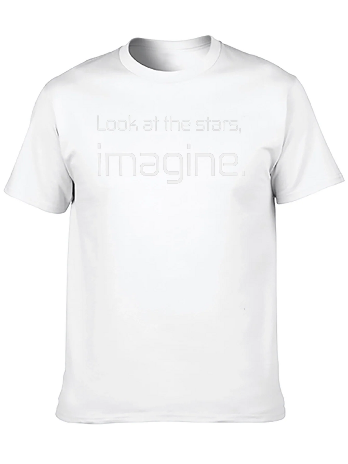 Imagine Stars Graphic Black T-Shirt product image 9