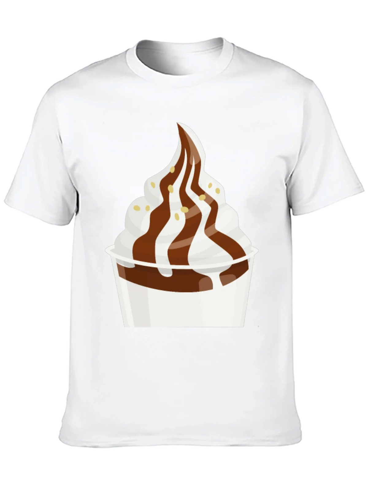 Dessert T-Shirt - Creamy Soft Serve Graphic Tee product image 9
