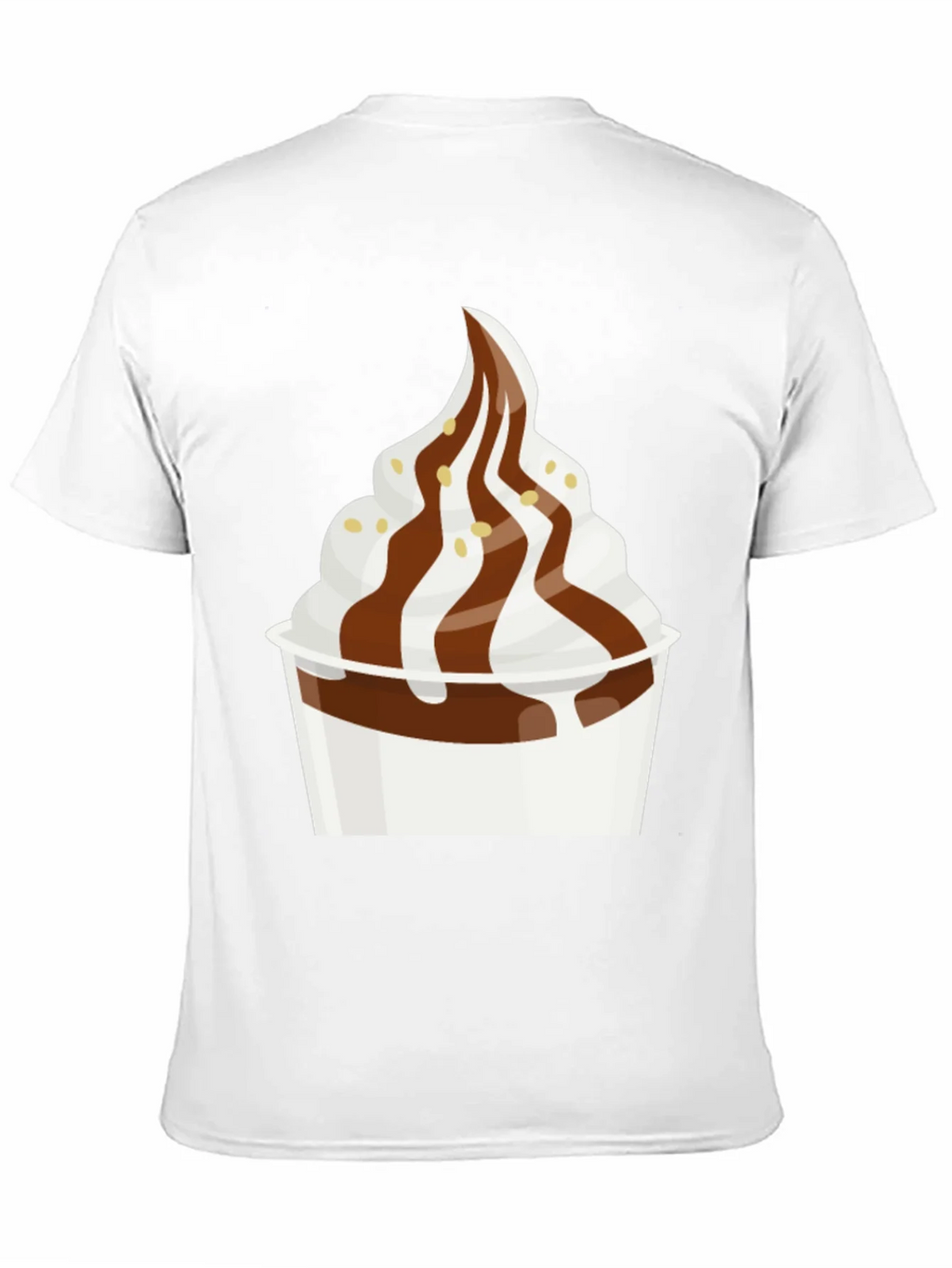 Dessert T-Shirt - Creamy Soft Serve Graphic Tee product image 10