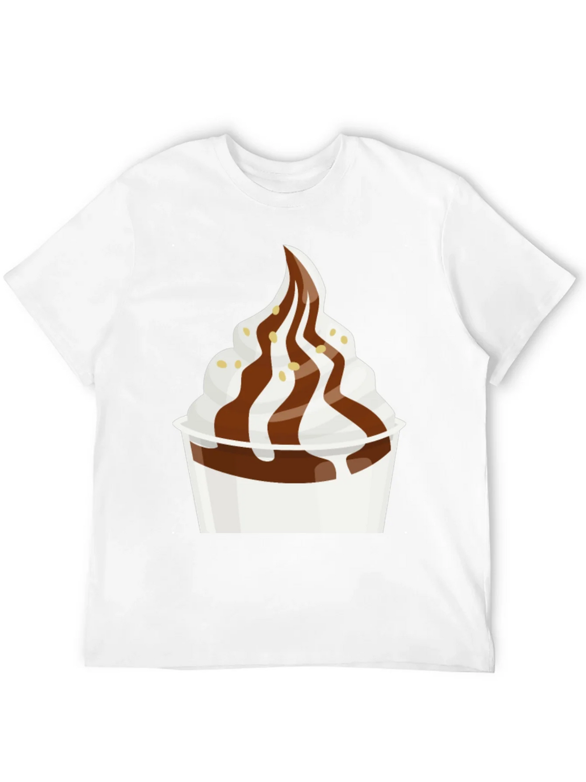 Dessert T-Shirt - Creamy Soft Serve Graphic Tee product image 11