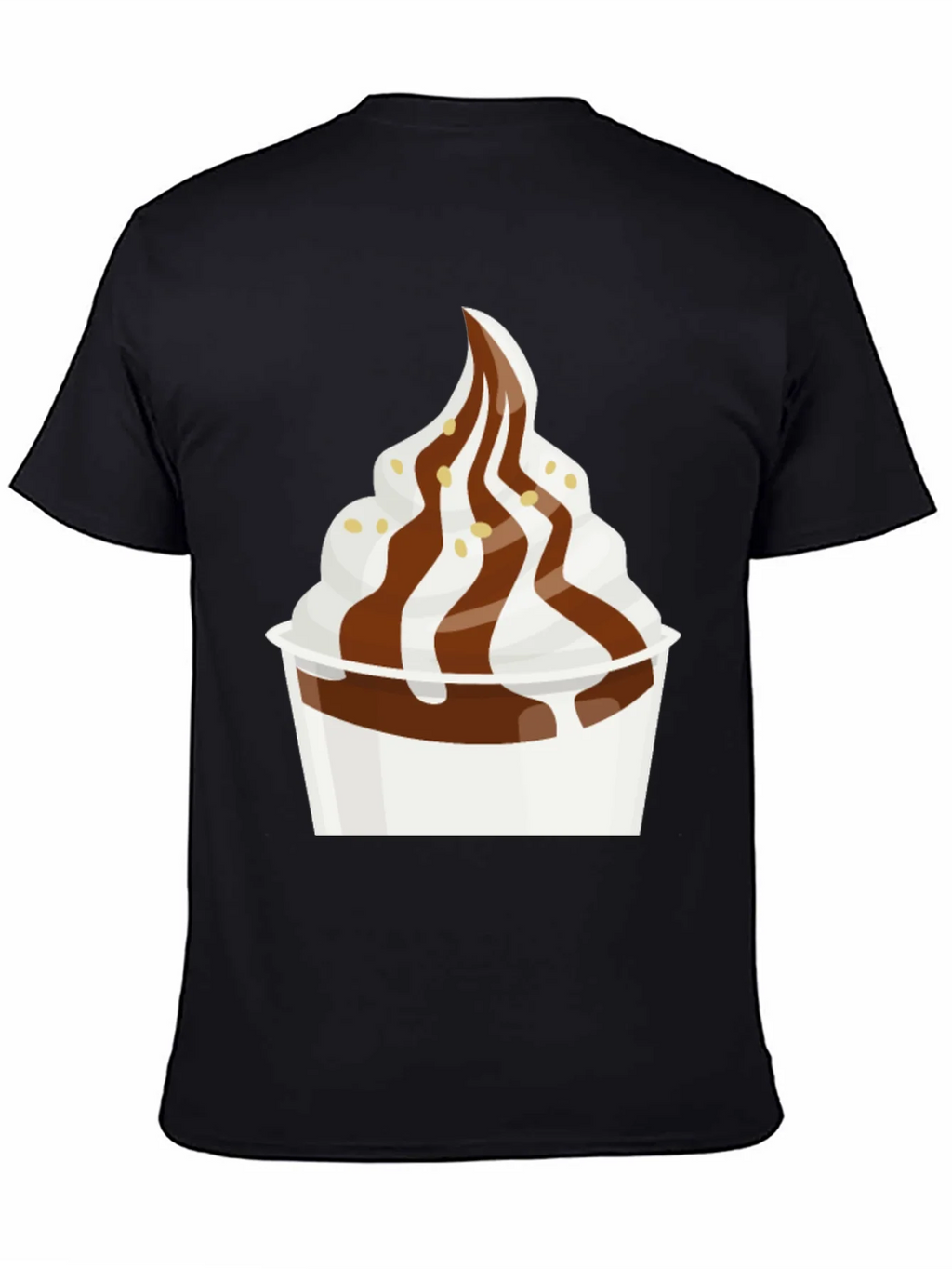 Dessert T-Shirt - Creamy Soft Serve Graphic Tee product image 4
