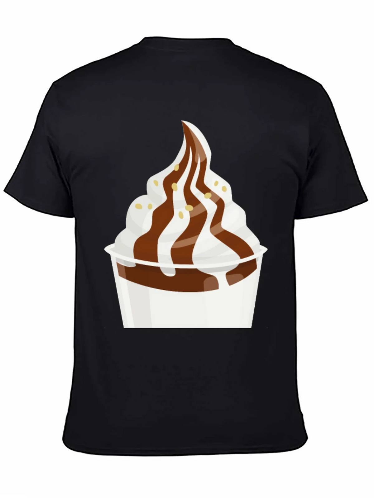 Dessert T-Shirt - Creamy Soft Serve Graphic Tee product image 4