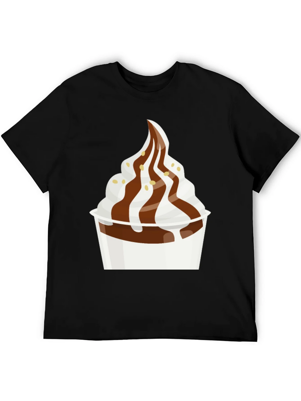 Dessert T-Shirt - Creamy Soft Serve Graphic Tee product image 5
