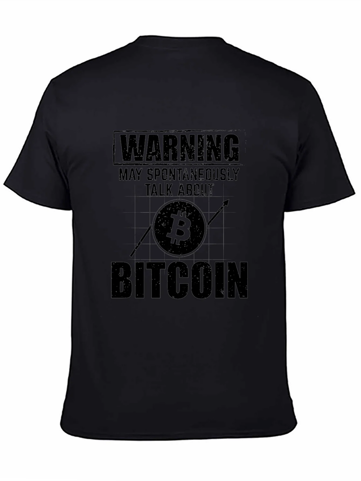 Bitcoin Warning T-Shirt - Crypto Currency Tee product image 4