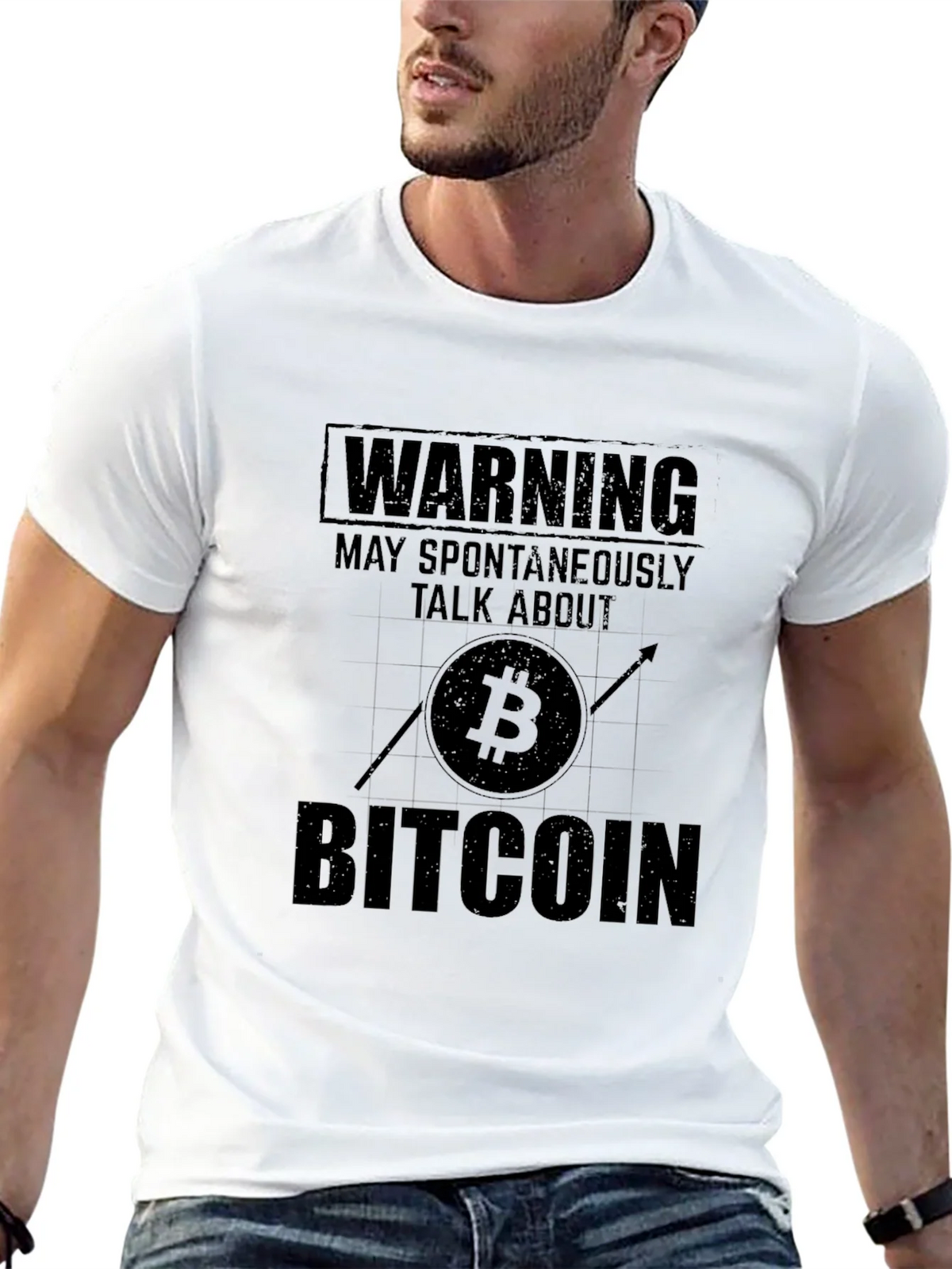 Bitcoin Warning T-Shirt - Crypto Currency Tee product image 12