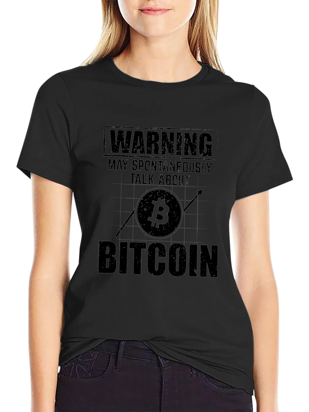 Bitcoin Warning T-Shirt - Crypto Currency Tee product image 2