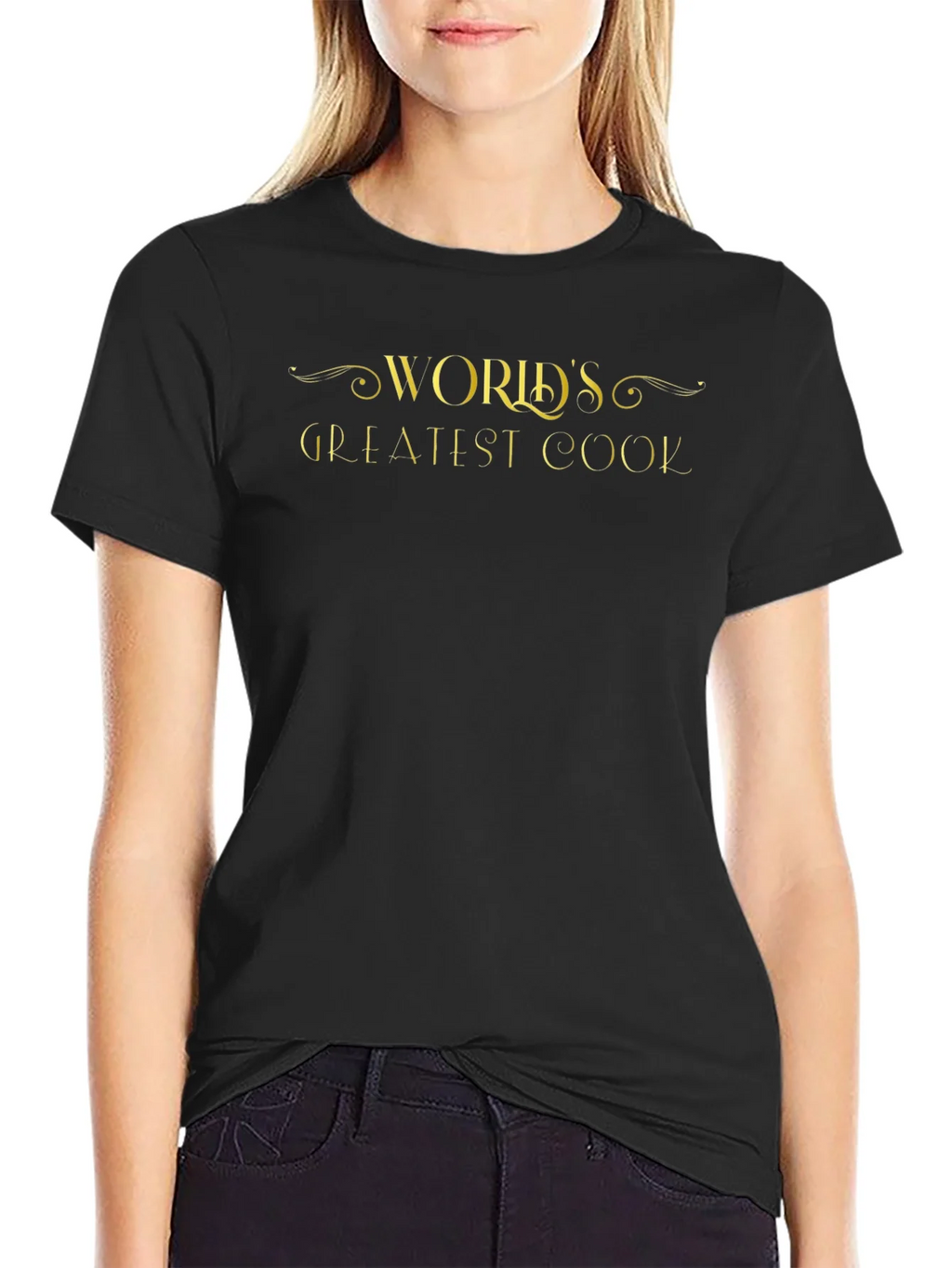 Worlds Greatest Cook Black T-Shirt product image 2