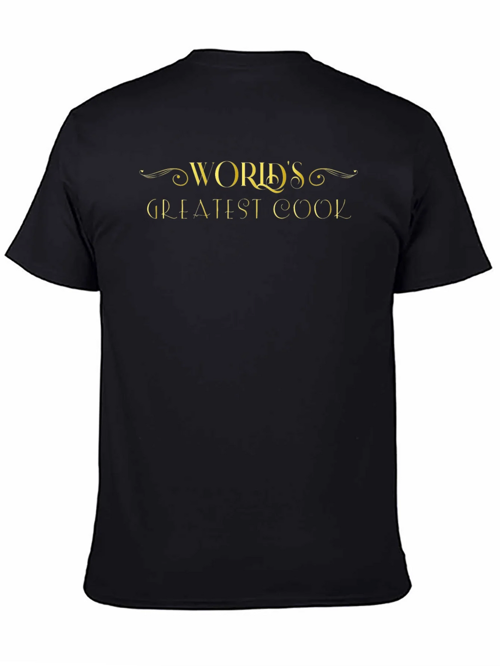 Worlds Greatest Cook Black T-Shirt product image 4
